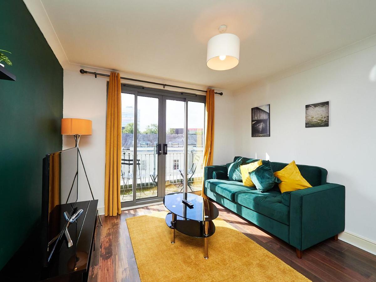 Emerald Suite - Two Story Duplex Apartment - Balcony - Contractors - Family - City Centre - Broadway Plaza - Five Ways - Sleeps 6 버밍엄 외부 사진