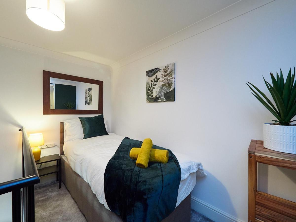 Emerald Suite - Two Story Duplex Apartment - Balcony - Contractors - Family - City Centre - Broadway Plaza - Five Ways - Sleeps 6 버밍엄 외부 사진